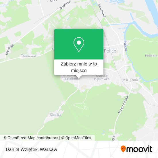 Mapa Daniel Wziętek