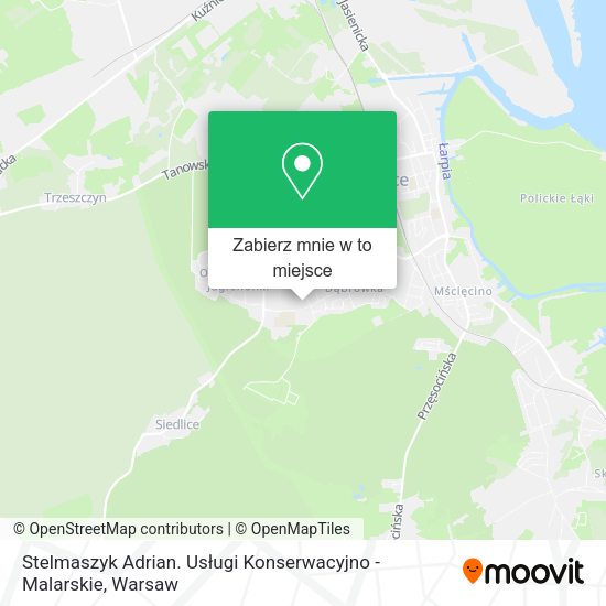 Mapa Stelmaszyk Adrian. Usługi Konserwacyjno - Malarskie