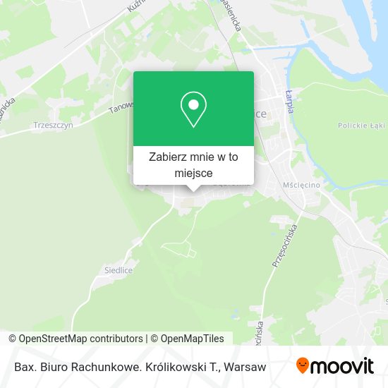 Mapa Bax. Biuro Rachunkowe. Królikowski T.