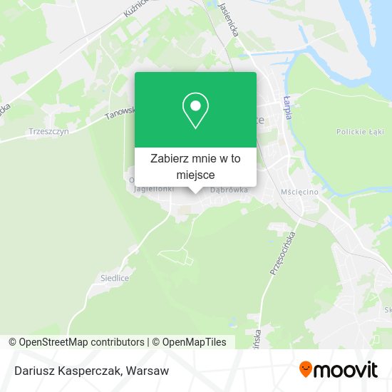 Mapa Dariusz Kasperczak