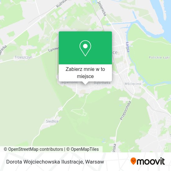 Mapa Dorota Wojciechowska Ilustracje