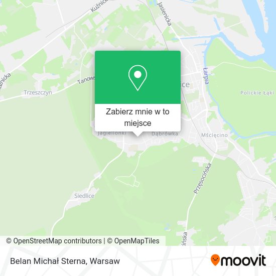 Mapa Belan Michał Sterna