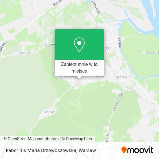 Mapa Faber Bis Maria Drzewoszewska