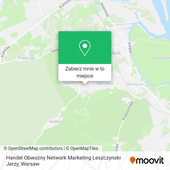 Mapa Handel Obwozny Network Marketing Leszczynski Jerzy