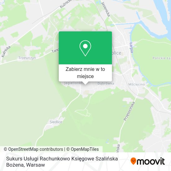 Mapa Sukurs Usługi Rachunkowo Księgowe Szalińska Bożena