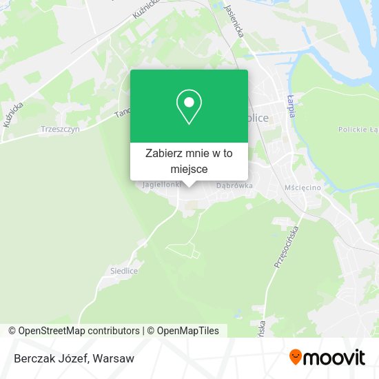 Mapa Berczak Józef