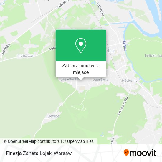 Mapa Finezja Żaneta Łojek