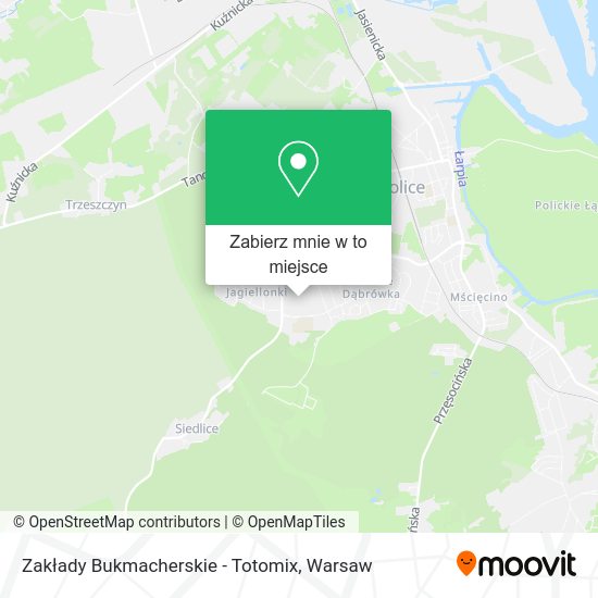 Mapa Zakłady Bukmacherskie - Totomix