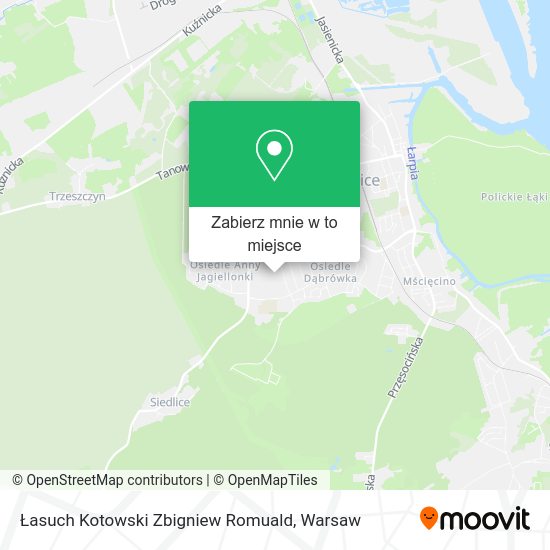 Mapa Łasuch Kotowski Zbigniew Romuald