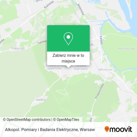 Mapa Alkopol. Pomiary i Badania Elektryczne