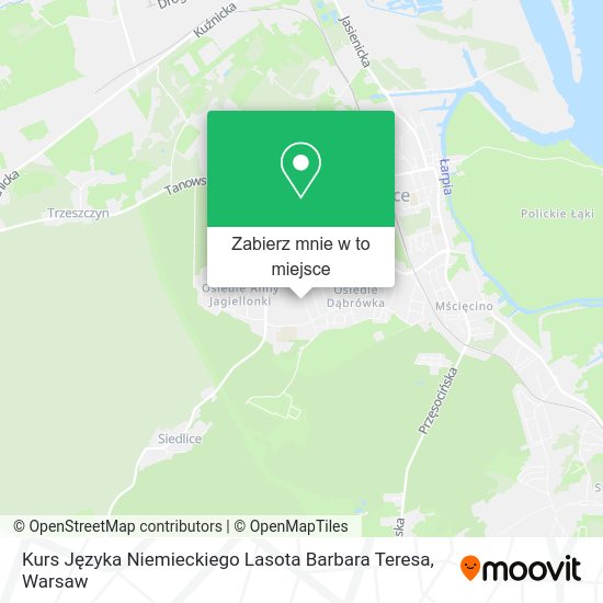 Mapa Kurs Języka Niemieckiego Lasota Barbara Teresa