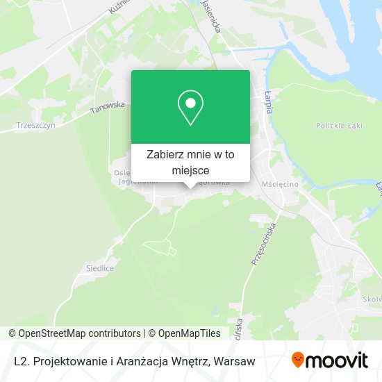 Mapa L2. Projektowanie i Aranżacja Wnętrz