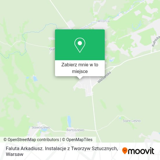 Mapa Faluta Arkadiusz. Instalacje z Tworzyw Sztucznych