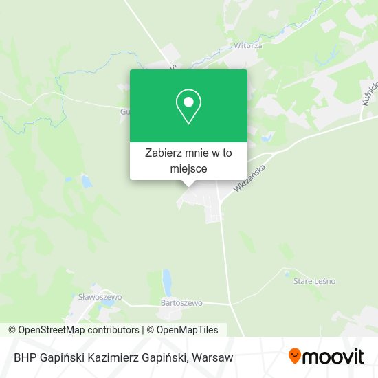 Mapa BHP Gapiński Kazimierz Gapiński