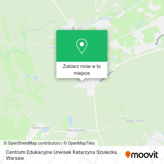 Mapa Centrum Edukacyjne Urwisek Katarzyna Szulecka