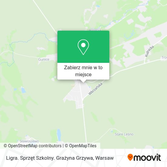 Mapa Ligra. Sprzęt Szkolny. Grażyna Grzywa