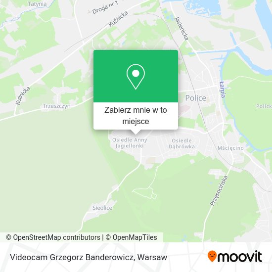 Mapa Videocam Grzegorz Banderowicz