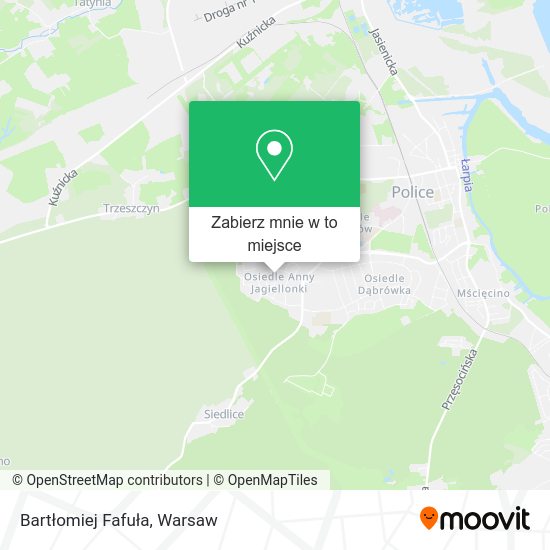 Mapa Bartłomiej Fafuła