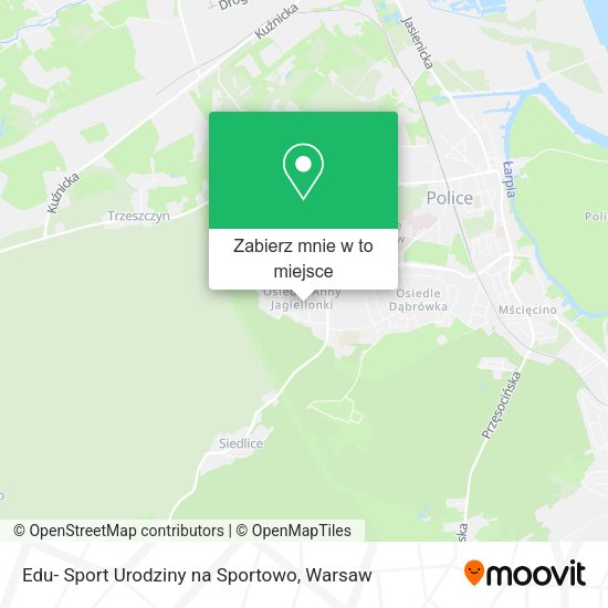 Mapa Edu- Sport Urodziny na Sportowo