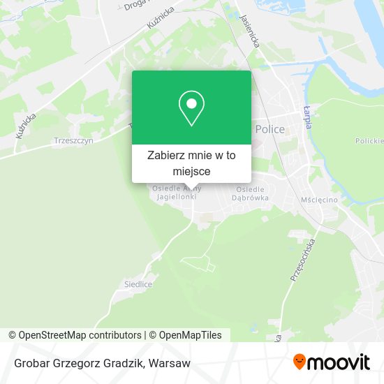 Mapa Grobar Grzegorz Gradzik