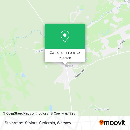 Mapa Stolarmax. Stolarz, Stolarnia