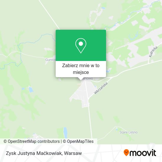 Mapa Zysk Justyna Maćkowiak