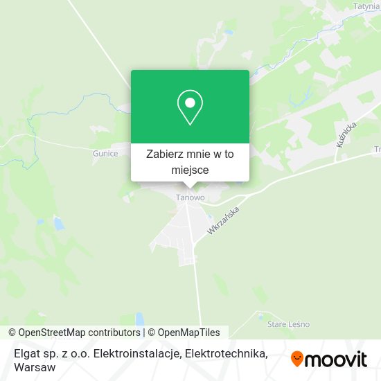 Mapa Elgat sp. z o.o. Elektroinstalacje, Elektrotechnika