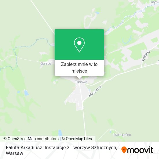 Mapa Faluta Arkadiusz. Instalacje z Tworzyw Sztucznych