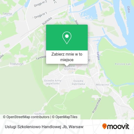 Mapa Uslugi Szkoleniowo Handlowej Jb