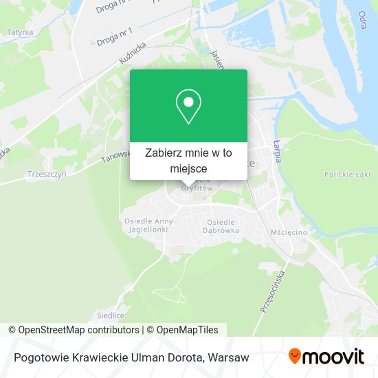 Mapa Pogotowie Krawieckie Ulman Dorota