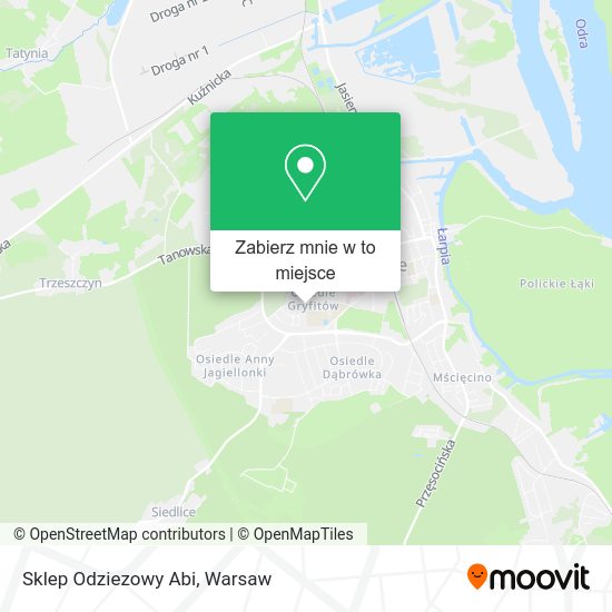 Mapa Sklep Odziezowy Abi