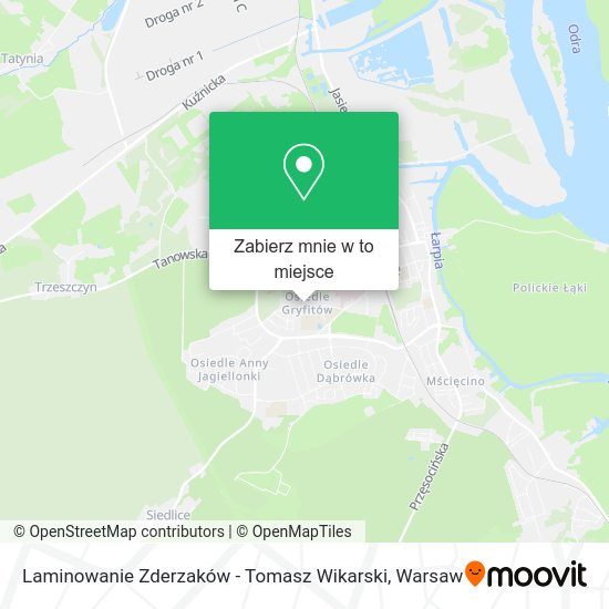 Mapa Laminowanie Zderzaków - Tomasz Wikarski