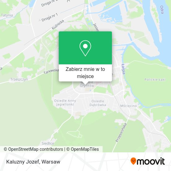 Mapa Kaluzny Jozef