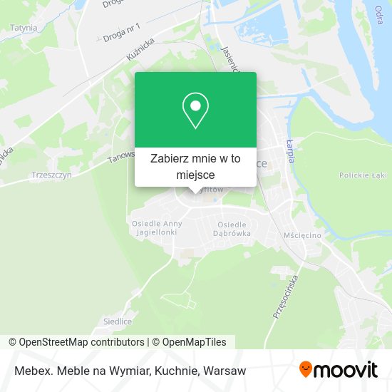 Mapa Mebex. Meble na Wymiar, Kuchnie