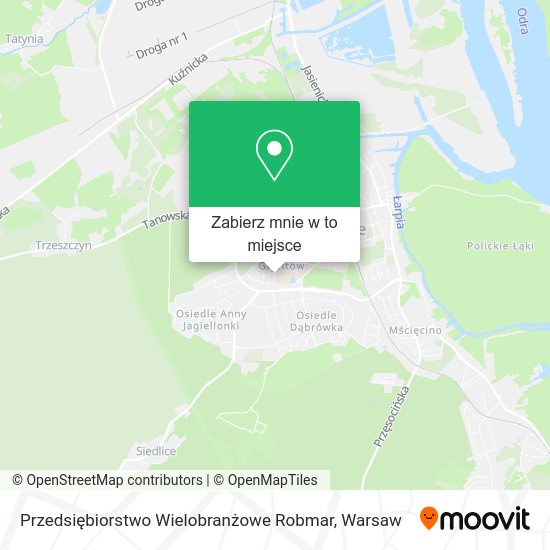 Mapa Przedsiębiorstwo Wielobranżowe Robmar