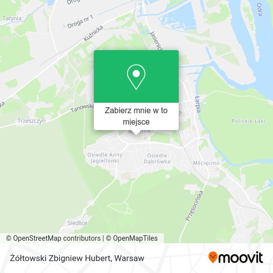 Mapa Żółtowski Zbigniew Hubert