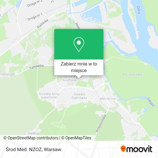 Mapa Środ Med. NZOZ