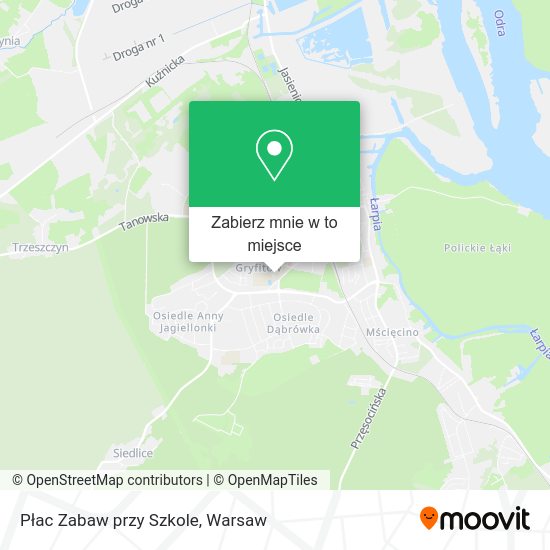 Mapa Płac Zabaw przy Szkole