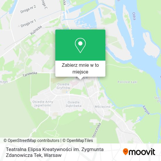 Mapa Teatralna Elipsa Kreatywności im. Zygmunta Zdanowicza Tek