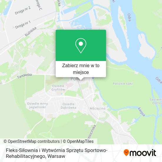 Mapa Fleks-Siłownia i Wytwórnia Sprzętu Sportowo-Rehabilitacyjnego