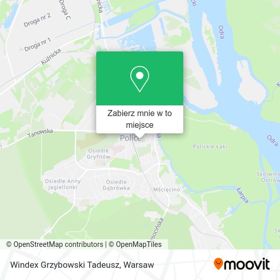 Mapa Windex Grzybowski Tadeusz