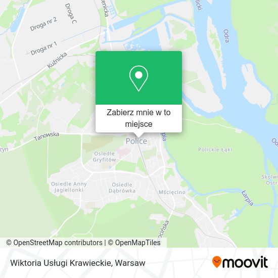 Mapa Wiktoria Usługi Krawieckie