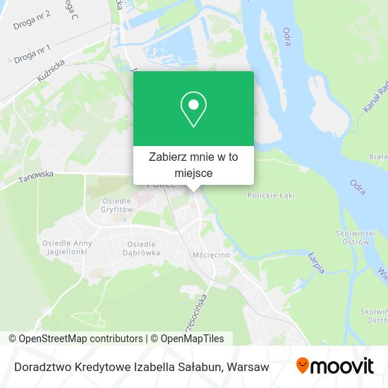 Mapa Doradztwo Kredytowe Izabella Sałabun