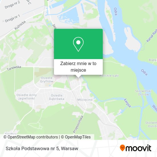 Mapa Szkoła Podstawowa nr 5