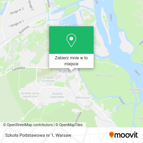 Mapa Szkoła Podstawowa nr 1