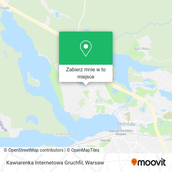 Mapa Kawiarenka Internetowa Gruchfil