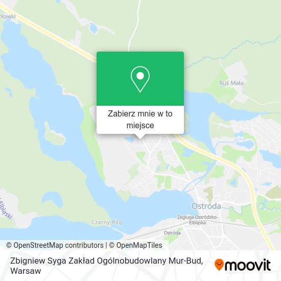 Mapa Zbigniew Syga Zakład Ogólnobudowlany Mur-Bud