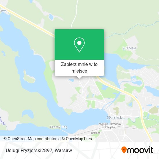 Mapa Uslugi Fryzjerski2897