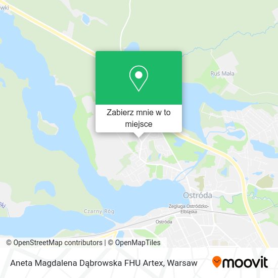 Mapa Aneta Magdalena Dąbrowska FHU Artex