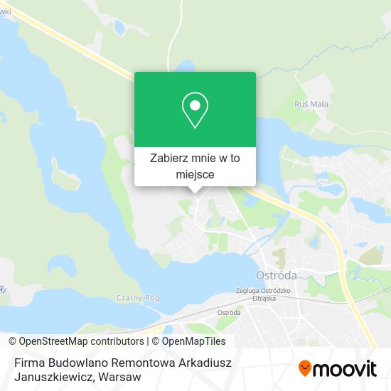 Mapa Firma Budowlano Remontowa Arkadiusz Januszkiewicz